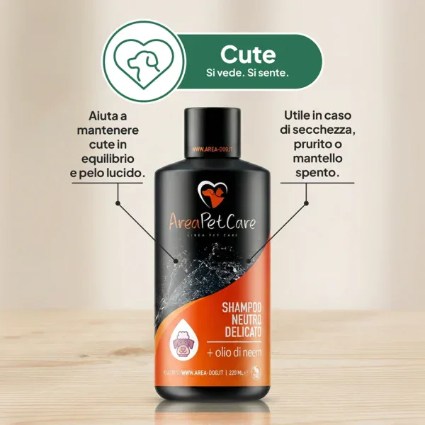 Shampoo Neutro con Olio di Neem