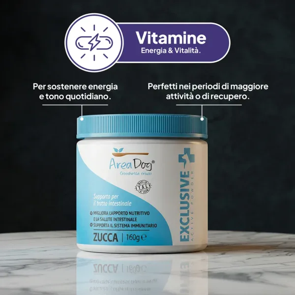 Exclusive Active Powder a base di Zucca