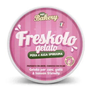 Freskolo Gelato a Base di Pera e Alga Spirulina
